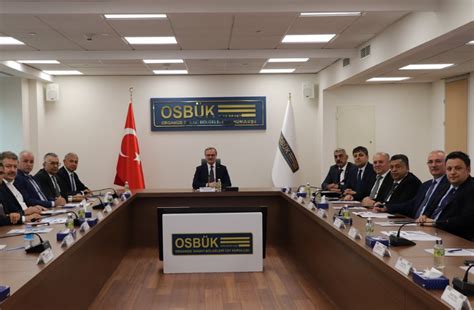 OSBÜK NİSAN AYI YÖNETİM KURULU TOPLANTISI GERÇEKLEŞTİRİLDİ