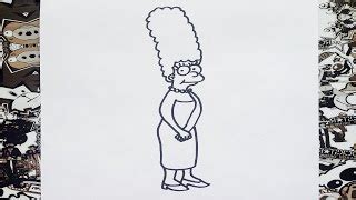 Dibujos De Marge Simpson Para Colorear Pinta Y Colorea A Marge Simpson