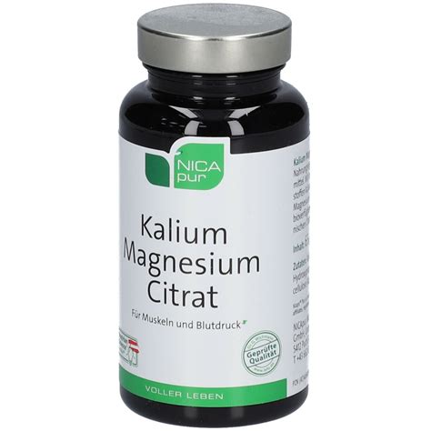 Nicapur Kalium Magnesium Citrat St Shop Apotheke