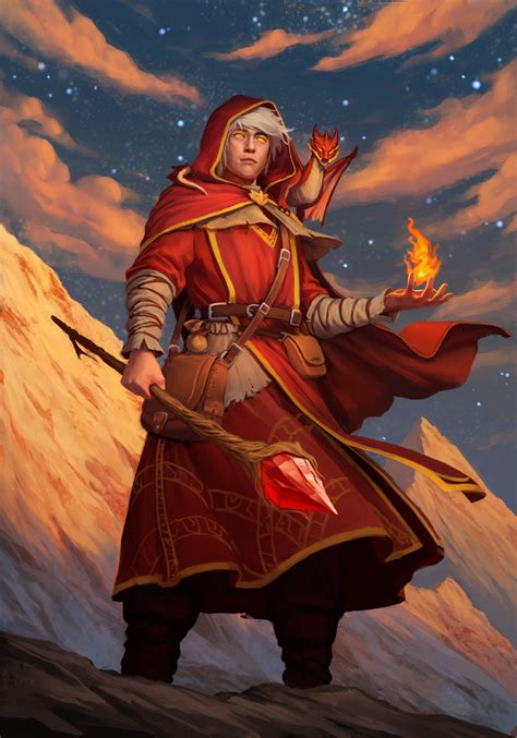 Artstation Fire Mage