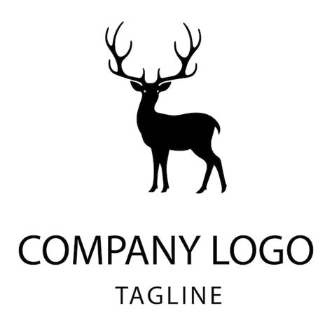 Premium Vector Vector Deer Logo Design Template