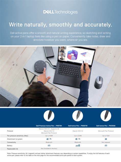 Dell Pen Compatibility Brochure | PDF | Classes Of Computers | Personal ...