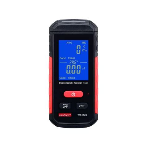 HANDHELD EMF DETECTOR Black EMF Meters Electromagnetic Radiation Tester