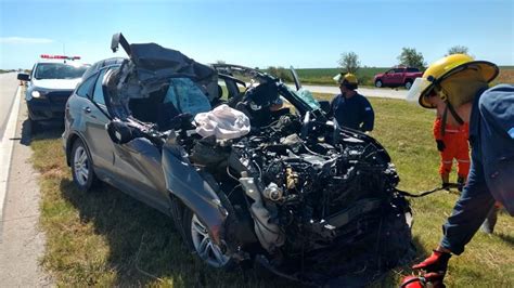 LA VIDRIERA DE LEONES Accidente por alcance sobre la Autopista Córdoba