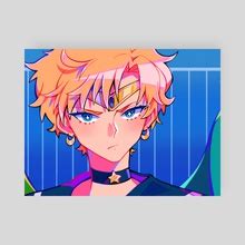 Sailor Uranus An Art Print By Savisavichan Inprnt