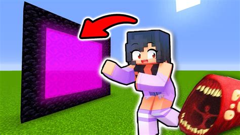 How To Make A Portal To The Aphmau With Train Eater Dimension In