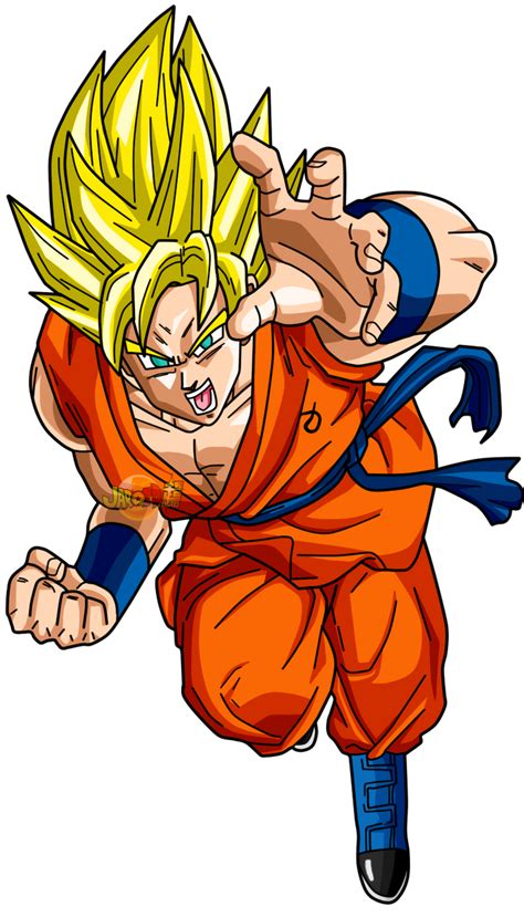 Goku Ssj V5 By Jaredsongohan On Deviantart