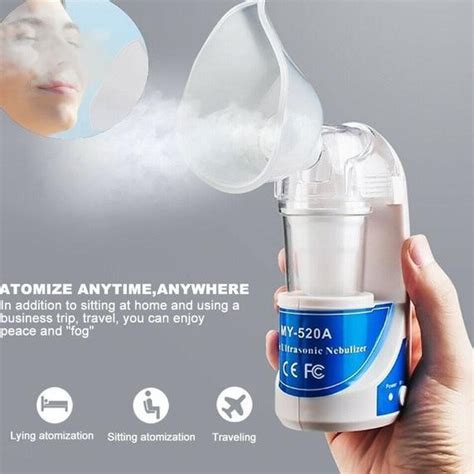 Jual Ori Portable Mesh Nebulizer Alat Uap Bantu Pernafasan Asma