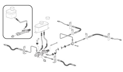 Vw Beetle Brake Hoses Pipes Master Cylinder And Servo