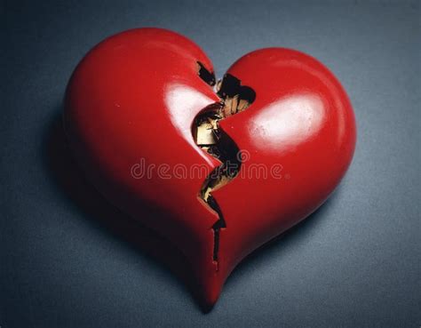 Broken Heart The Concept Of Divorce And Separation Stock Image Image Of Depression Divorce