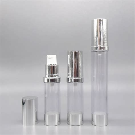 15ml 20ml 30ml 10pcs Airless Pump Bottle Empty Lotion Foam Cream