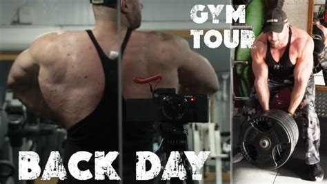 Road To 300lbs Complete Back Workout And Definition Gym Tour Youtube