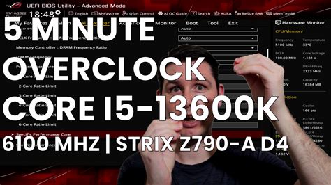 Minute Overclock Intel Core I K To Mhz Minute Overclock