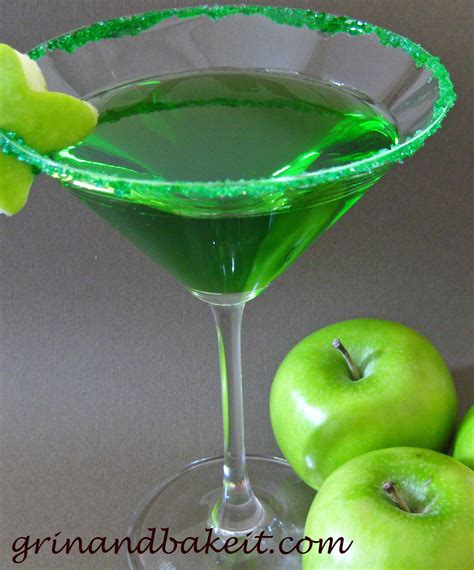 sour apple martini pucker appletini recipe