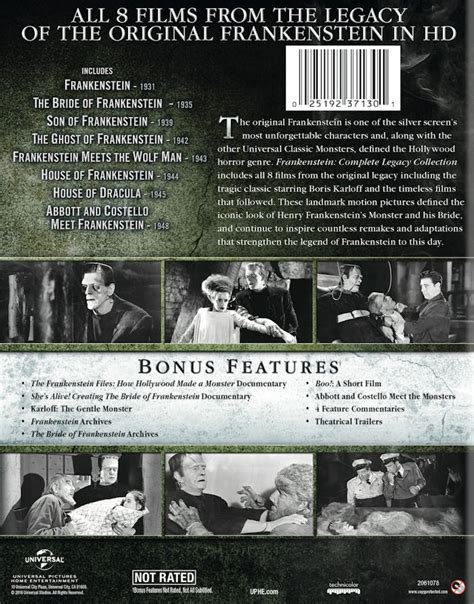 Buy Frankenstein: Complete Legacy Collection Box Set Blu-ray | GRUV