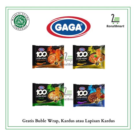 Jual GAGA 100 Extra Pedas Mie Instan Jalapeno Kuah Goreng Lada