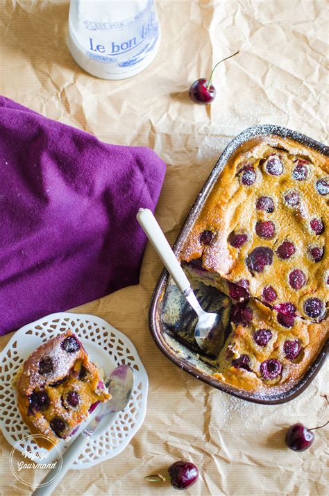 Clafoutis Aux Cerises Et Au Lait D Amande Ig Tr S Bas Recipe Ww