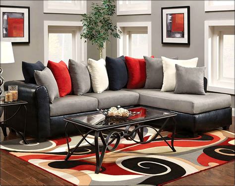 Dark Red And White Living Room Living Room Home Decorating Ideas