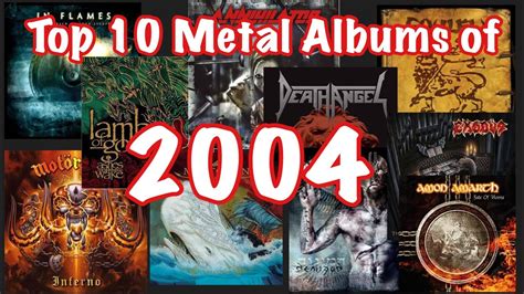 Top 10 Metal Albums Of 2004 2004 Top10albums Mastodon Youtube