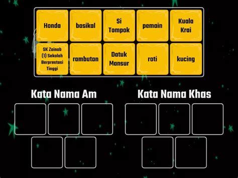 Kata Nama Am Kata Nama Khas Group Sort