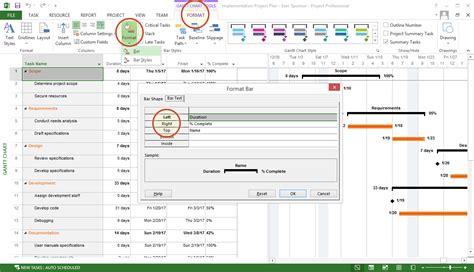 Microsoft Project Gantt Chart Tutorial Template Export To | Images and ...