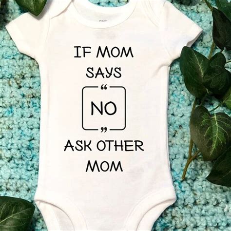 Lesbian Bodysuit Lesbian Moms If Mom Says No Ask Other Mom Etsy