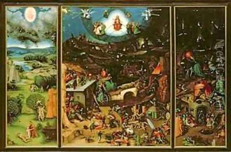 The Last Judgement Oil Painting Reproduction By Lucas The Elder Cranach