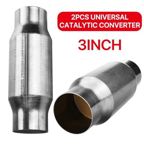 Inch Mm Universal Car Catalytic Converter Exhaust Systems Muffler