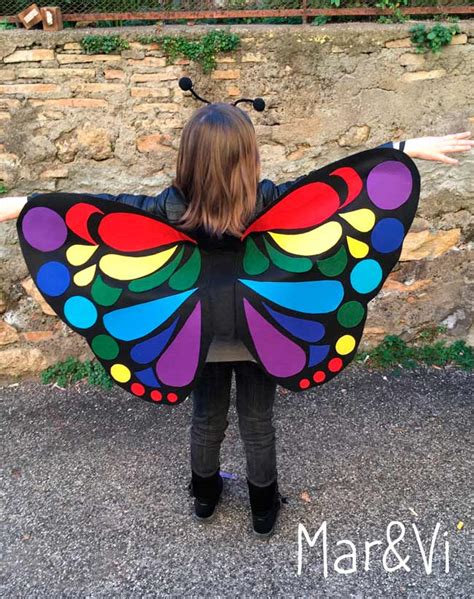 Mar Vi Blog Disfraces Caseros Para Carnaval La Mariposa Y La Oruga