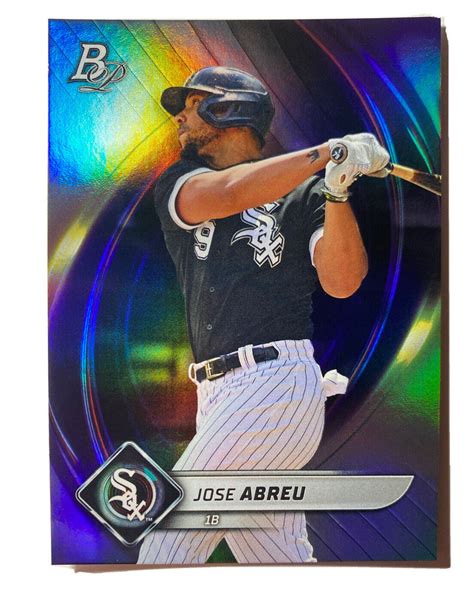 Jose Abreu 2022 Bowman Platinum 54 Chicago White Sox EBay