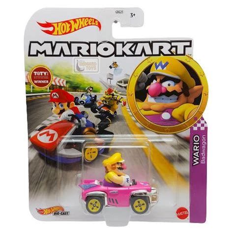 Wario Badwagon Mario Kart 1 64 Hot Wheels Em Promoção Na Americanas