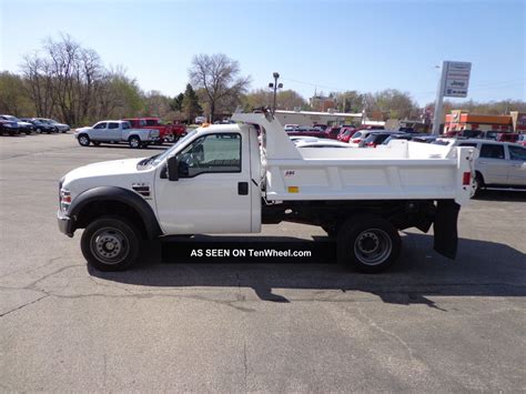 2008 Ford F550 Xl Dually Diesel Dump Truck