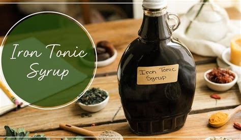 Iron Tonic Syrup Recipe Kami Mcbride