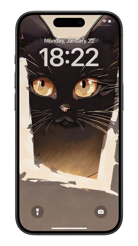 Download Cute Anime Black Cat Wallpaper 4k - Dejavu - AI Wallpaper Museum