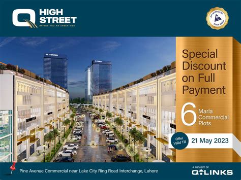 6 Marla Commercial Plots Special Discount On Full Payment Q Links