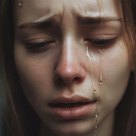 Premium Photo | Sad woman crying