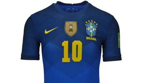 Neymar S Brazil Match Shirt World Cup Qualifiers 2022 CharityStars