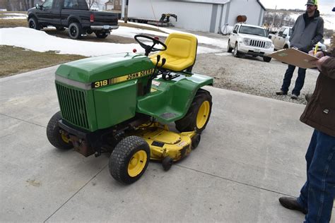 John Deere Lawn Garden Tractor Bigiron Auctions