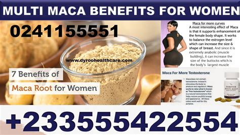 Multi Maca Benefits Of Maca Root For Women Health Articles