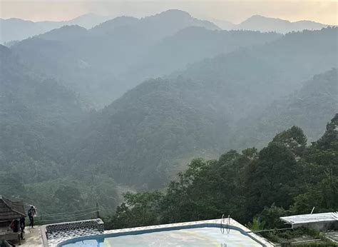 bukan  sawarna lebak punya wisata alam lereng cibolang kolam