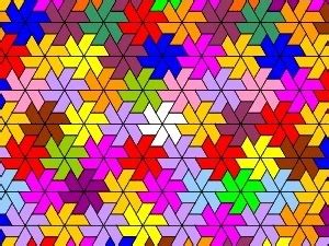 An Abstract Colorful Background With Many Different Colored Squares And