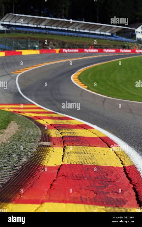 Eau Rouge Belgian Grand Prix Thursday 25th August 2016 Spa