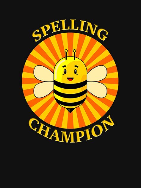 Cute Spelling Bee Champion T Shirt For Sale By Teeshirtco Redbubble