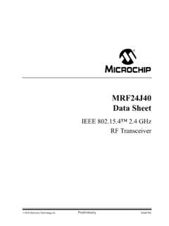 IEEE 802 15 4 2 4 GHz RF Transceiver Ieee 802 15 4 2 4 Ghz Rf