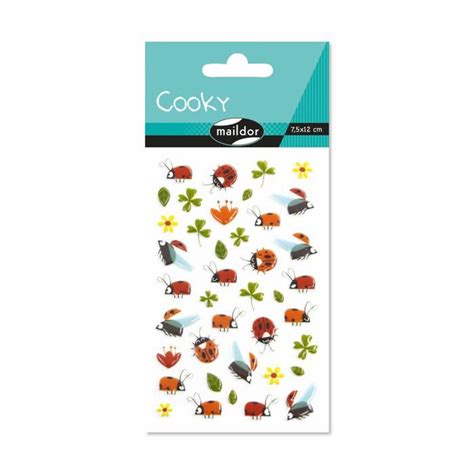 Gommette Maildor CY094C Un Sachet De Gommettes 3D Cooky 1 Planche 7