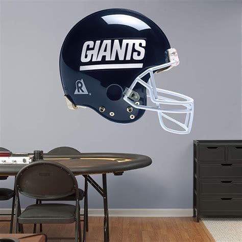 New York Giants Throwback Helmet Fathead Wall Decal