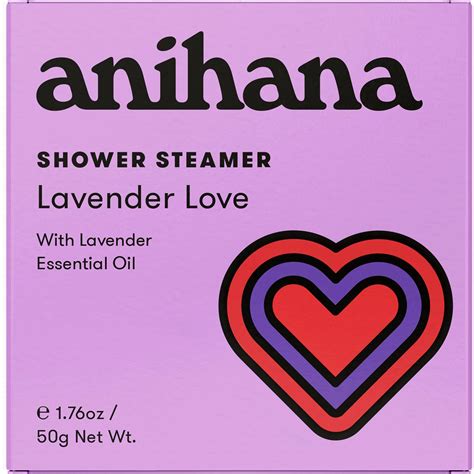 Anihana Shower Steamer Lavender Love With Lavender Essential Oil 50g