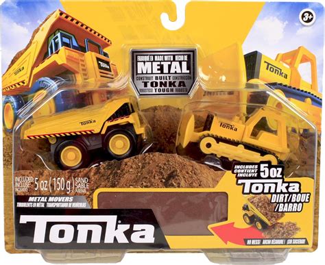 Tonka Paquete Combinado De Motores De Metal Cami N Volquete Y