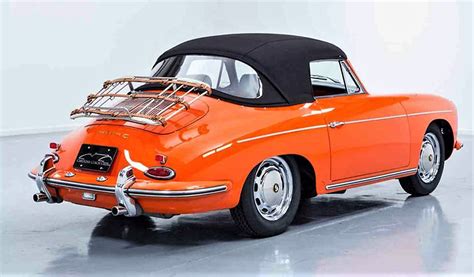 Rare Orange 1965 Porsche 356 C Cabriolet ClassicCars Journal