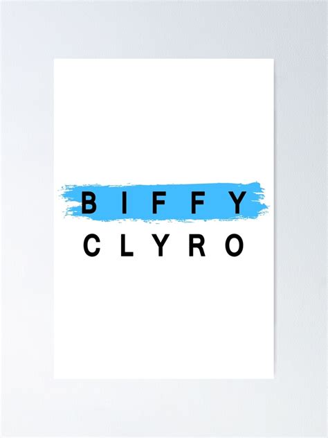 "Biffy Clyro Merch Biffy Clyro Logo" Poster for Sale by ZaidiShopy ...